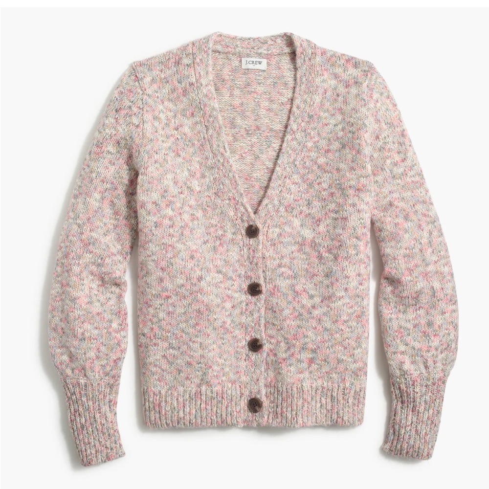 J. Crew Factory textured cardigan sweater S